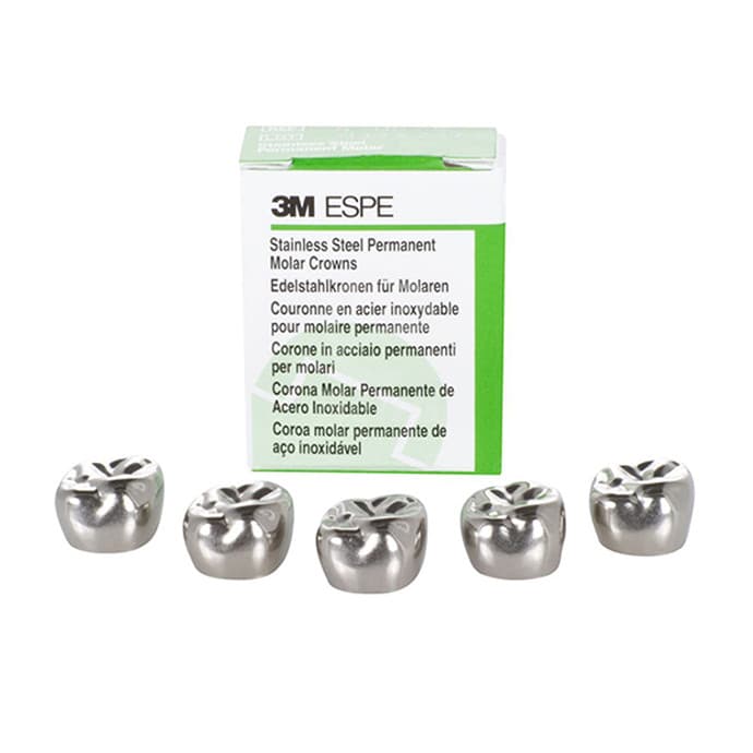 3M ESPE不锈钢预制临时牙冠